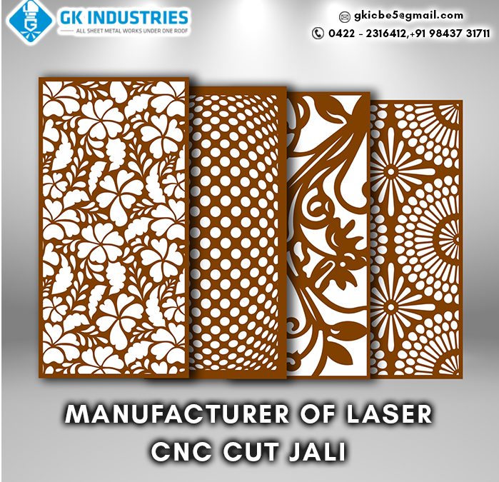 Manufacturer of Laser CNC Cut Jali GK Industries
